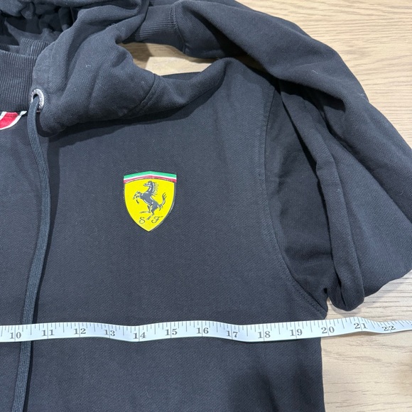 Puma Ferrari Scuderia Hoodie Medium Racing Streetwear Motorsport Athleisure F1 - Picture 16 of 16